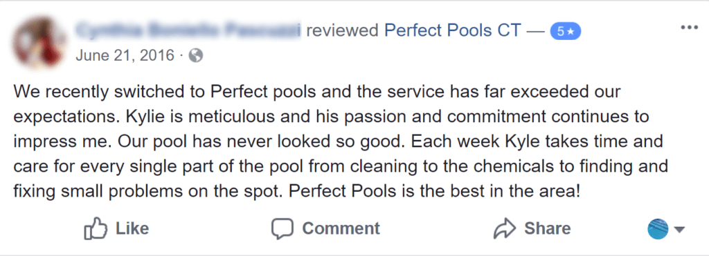 Perfect Pools CT customer review 6