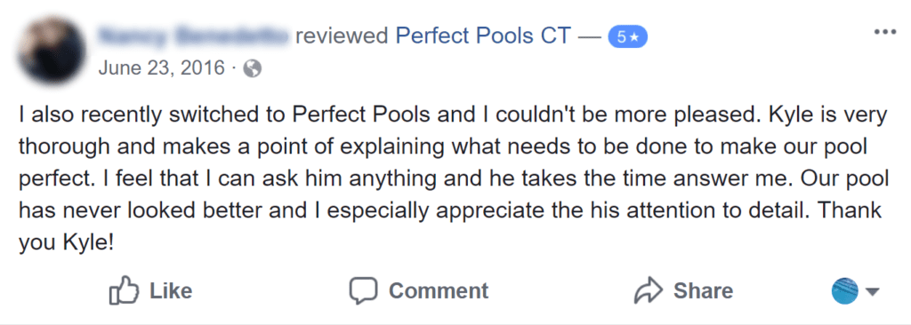 Perfect Pools CT customer review 8
